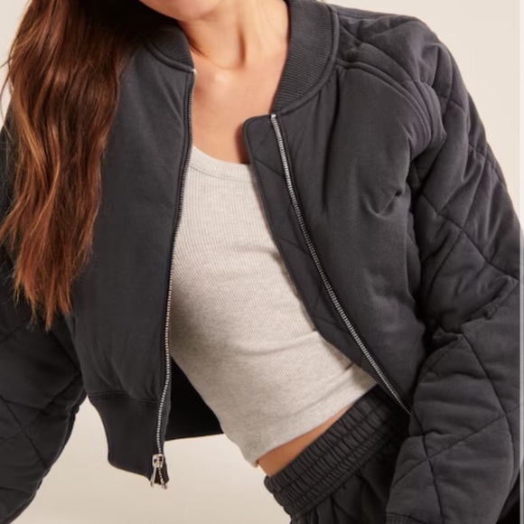 Abercrombie & Fitch Bomber Jacket - Picture 3 of 6